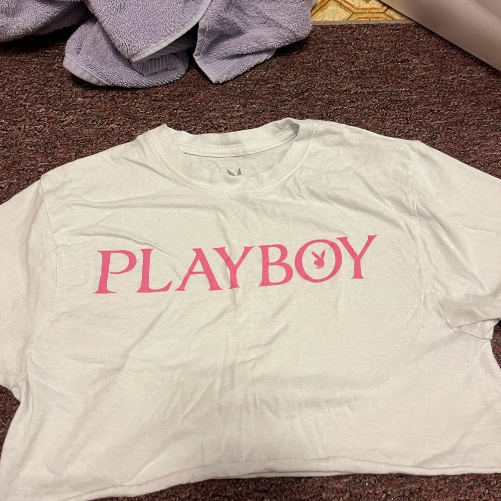 women’s playboy shirt size medium